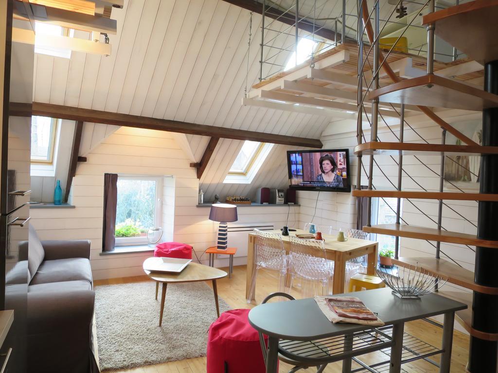 Ferienwohnung Au Coeur De La Baie Le Val-Saint-Père Exterior foto